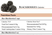 Blackberries Calories