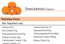 Tangerines Calories