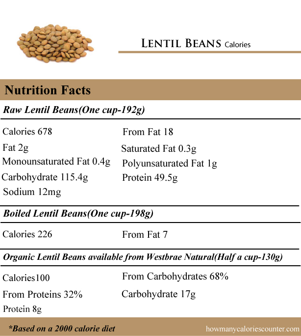 Lentil-Beans-Calories