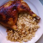 Brown rice with Chicken