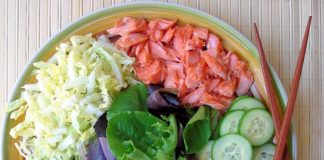 healthy and tasty salad