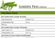 Garden Peas Calories