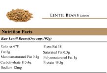 Lentil-Beans-Calories