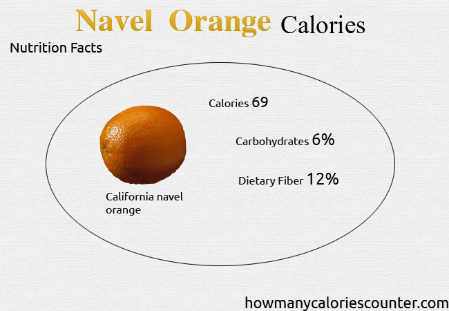 How Many Calories in Navel Orange - How Many Calories Counter