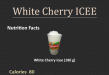 How Many Calories in a White Cherry ICEE