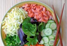 healthy and tasty salad